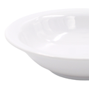 Plato sopero 7.5" 19 cm pulgadas melamina blanca Tavola