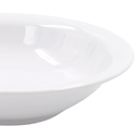 Plato sopero 7.5" 19 cm pulgadas melamina blanca Tavola