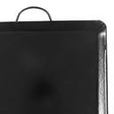 Comal cuadrado 22 cm con asa de alambrón