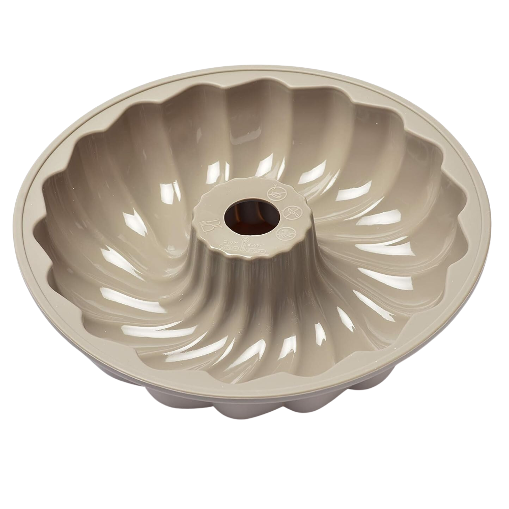 Molde de silicón ondulado 25 cm Beige Press