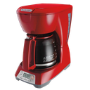 Cafetera 12 tazas programable roja Proctor Silex