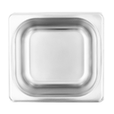 Inserto de Acero Inoxidable 1/6 Sexto Profundidad 6.5 cm (2.5")