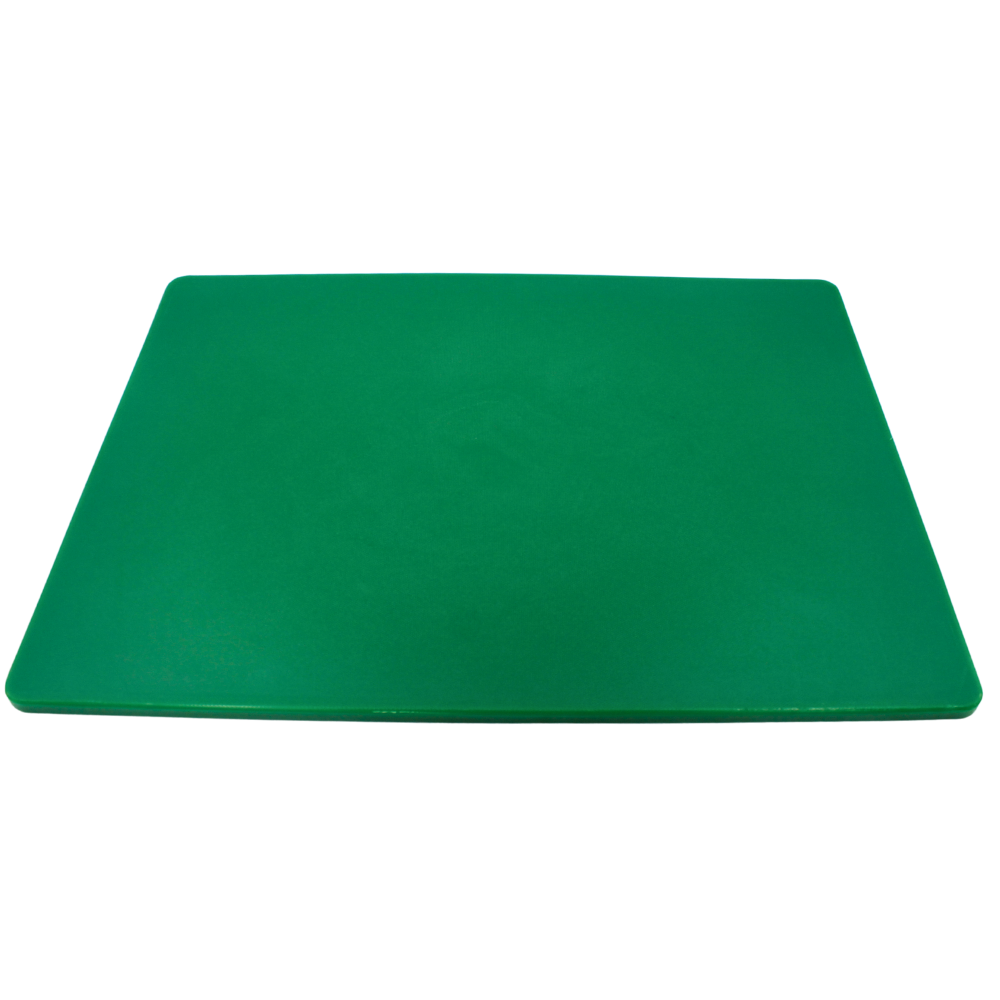 Tabla Para Picar De Plastico Verde 45X60X1.27 Cm / 18"X24"X1/2"@