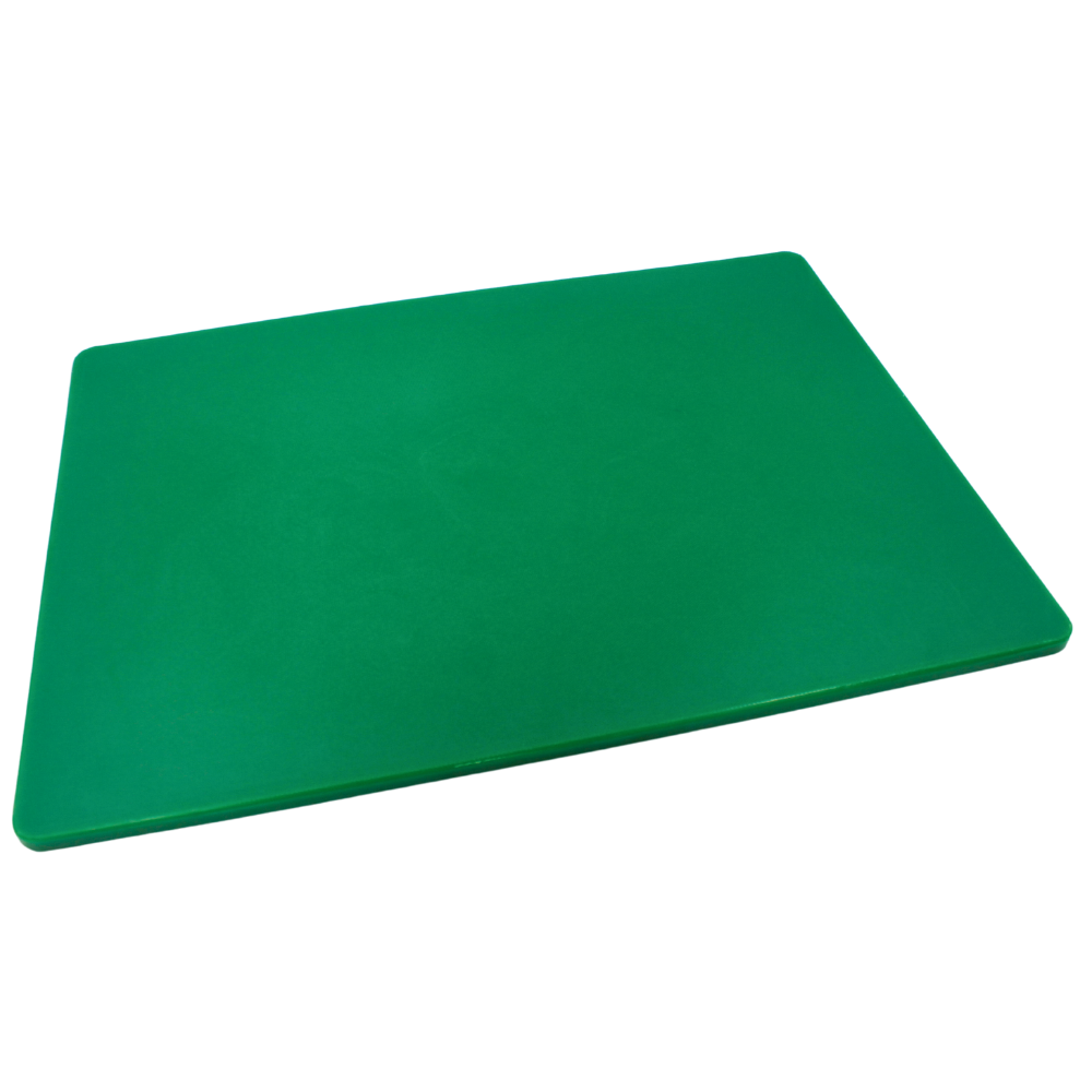 Tabla Para Picar De Plastico Verde 45X60X1.27 Cm / 18"X24"X1/2"@