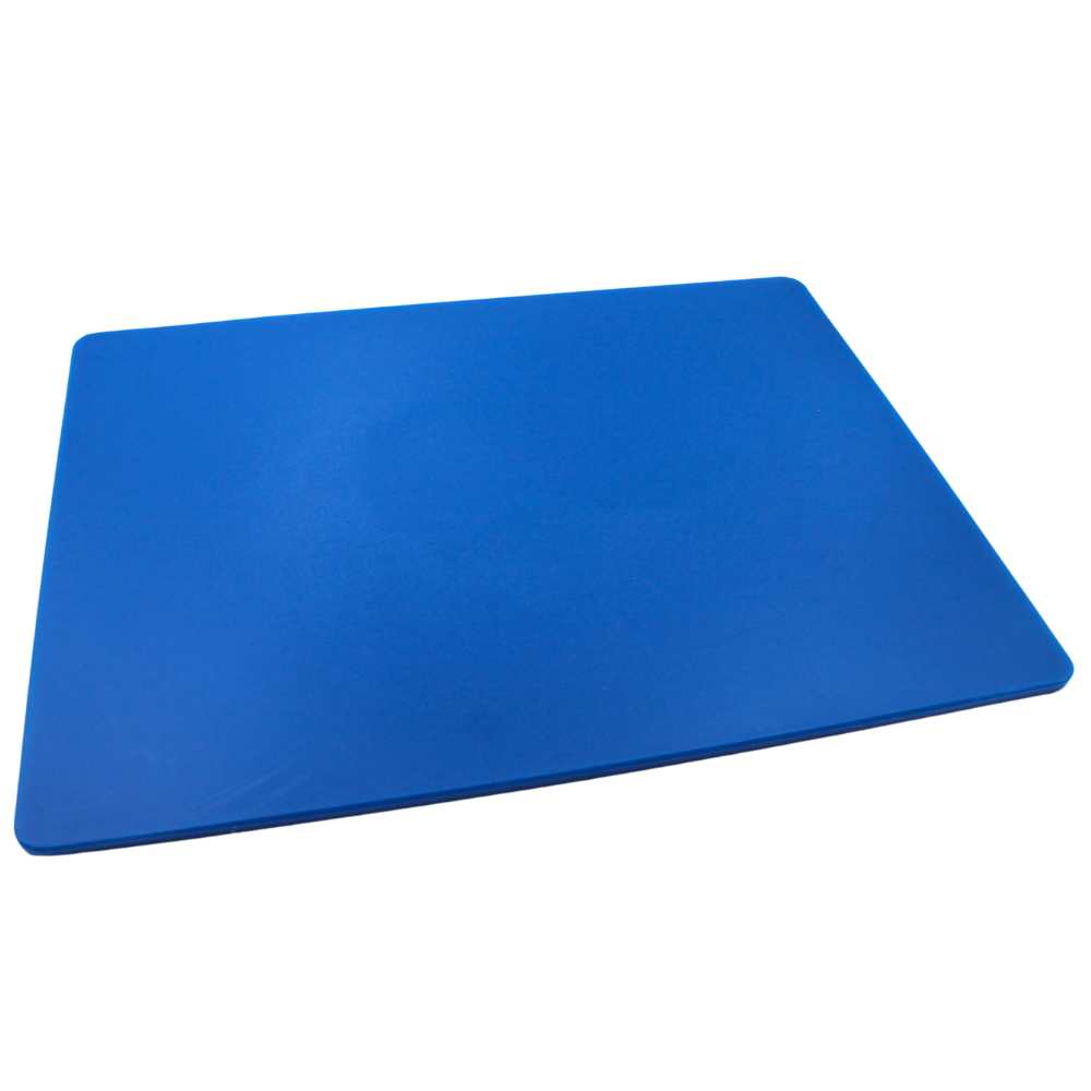Tabla Para Picar De Plastico Azul 45X60X1.27 Cm / 18"X24"X1/2"@