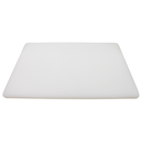 Tabla Para Picar De Plastico Blanco 45X60X1.27 Cm / 18"X24"X1/2"@