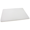 Tabla Para Picar De Plastico Blanco 45X60X1.27 Cm / 18"X24"X1/2"@