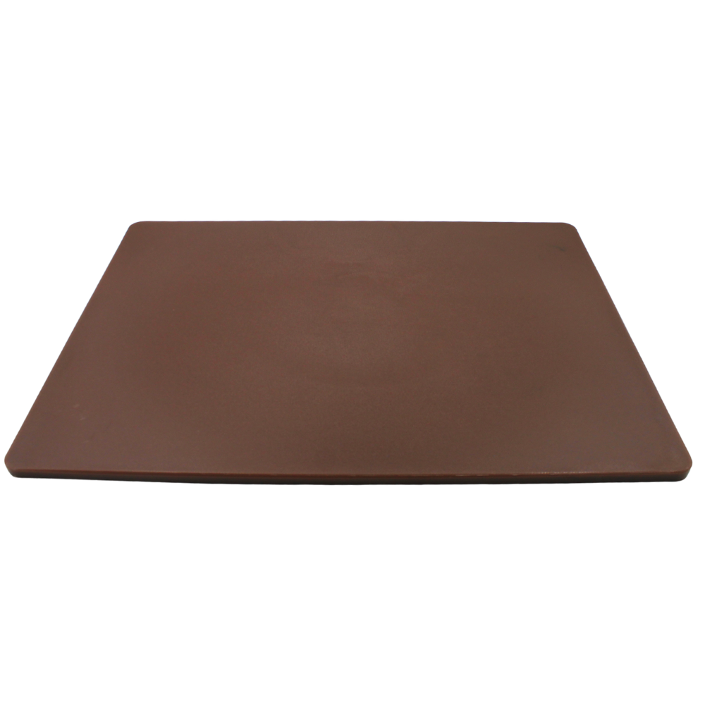 Tabla Para Picar De Plastico Cafe 45X60X1.27 Cm / 18"X24"X1/2"@