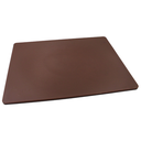 Tabla Para Picar De Plastico Cafe 45X60X1.27 Cm / 18"X24"X1/2"@