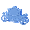 Servilletero de plástico Carruaje colores 12 piezas