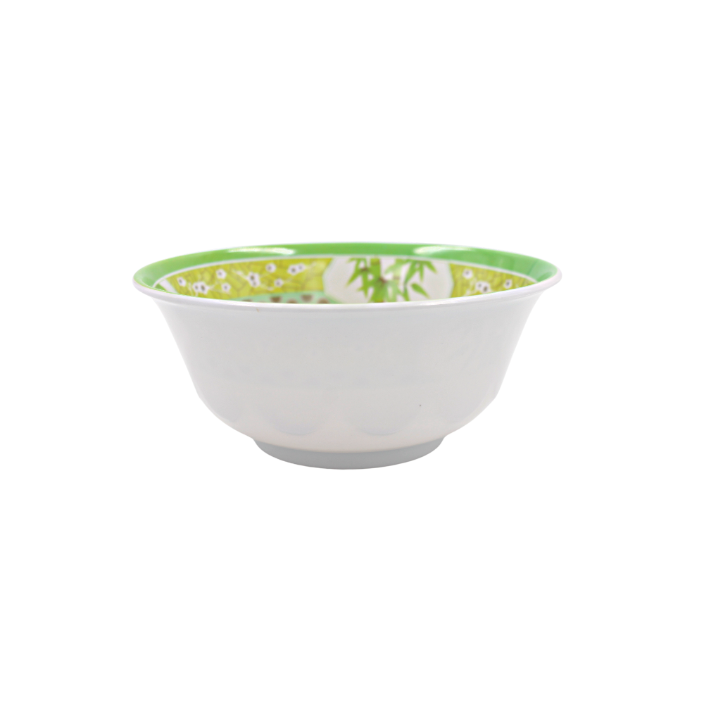 Tazón Sopero 7" 18 cm melamina Bambú Verde Clorofila