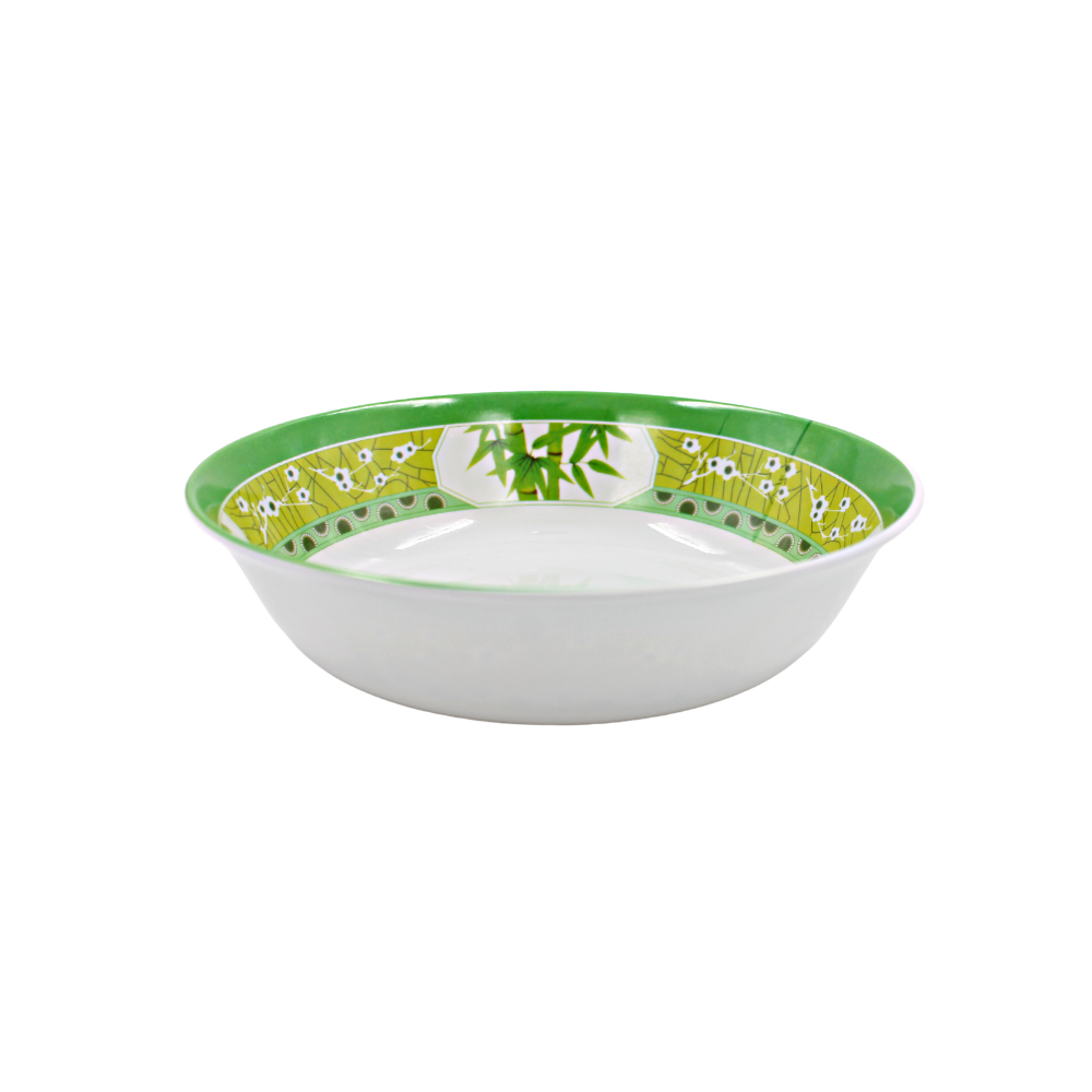 Tazón sopero 8" 20 cm melamina Bambú Verde Clorofila