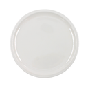 Plato extendido 10" 25 cm melamina Blanco Ostion