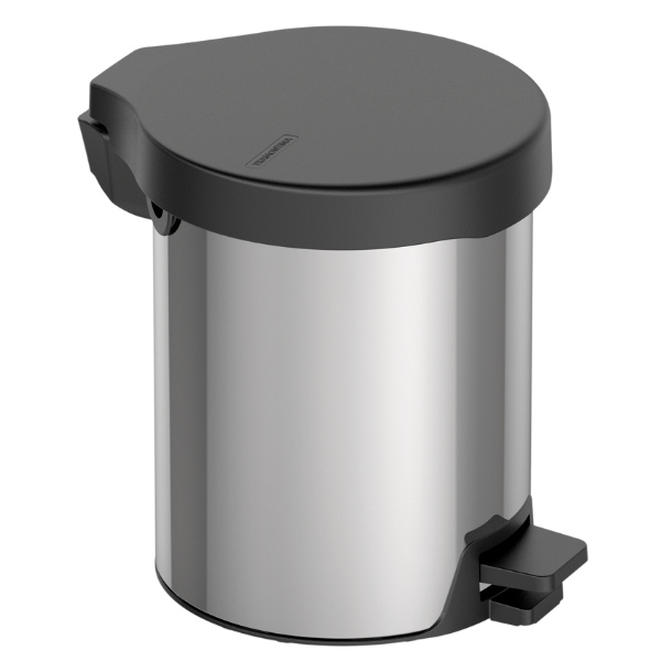 Bote de basura de acero inoxidable con pedal 5 L Tramontina(BAJA)