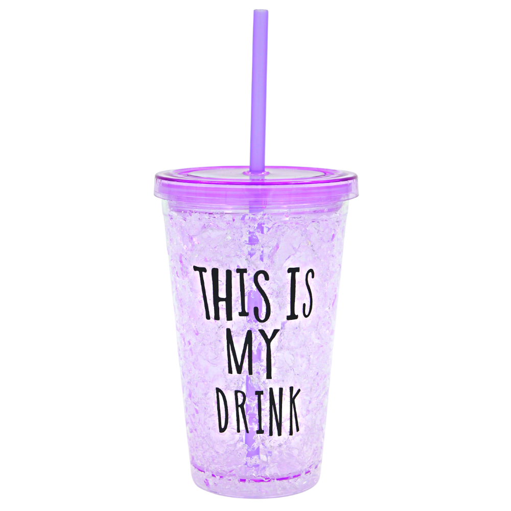 Vaso térmico "This is my drink" 450 ml(BAJA)