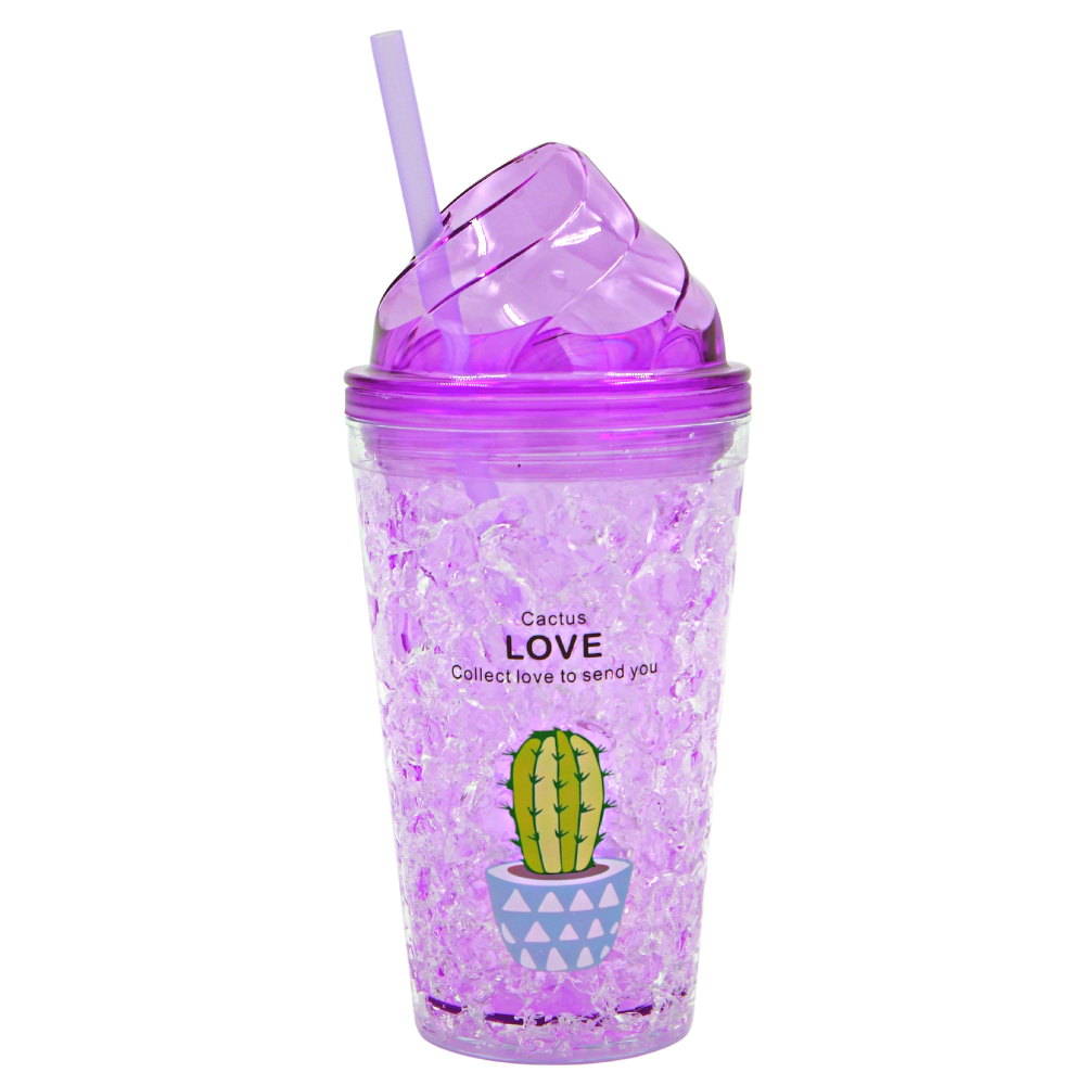 Vaso térmico decorado Cactus 450 ml (BAJA)