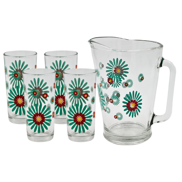 Juego de Agua 5 piezas Deco Blue Margarita(ONE SHOT)