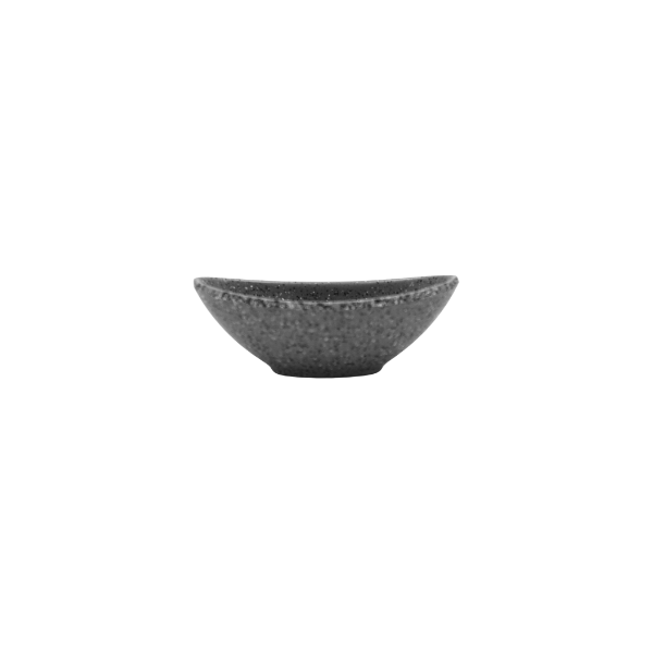 Platito hondo 10 cm de melamina Gray Granite@