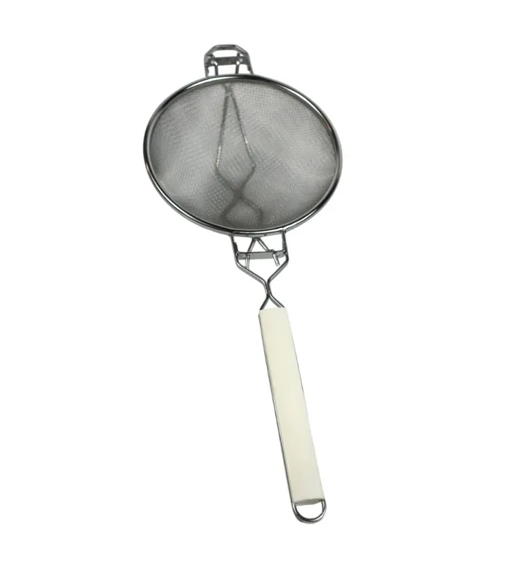 Colador doble malla 20 cm con refuerzo @