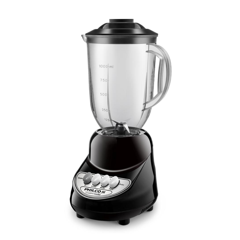 Licuadora Philco Leader 3 velocidades vaso de plástico(BAJA)