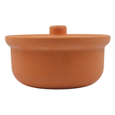 Cacerola de barro con tapa 1litro 20x9 cm(BAJA)