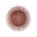 Plato hondo Lirios Uva@