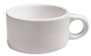 Taza Latte Sopera 12 oz Verde Hotel