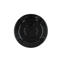 Plato jumbo 6 1/2" Negro 17.5 cm