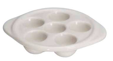Plato Caracoles Blanco