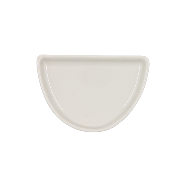 Plato de fajita 4 oz blanco