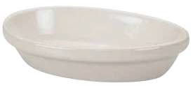 Platon Panadero Oval Borde Enrrolado 7oz Verde Manzana