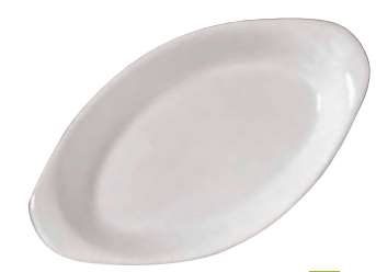 Plato Gales RAREBIT Liso 8 oz Negro