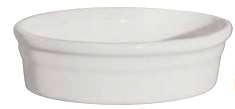 Cazuela Panadera Ovalada con Borde Enrollado 12 oz Negro