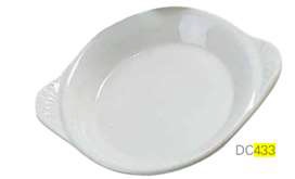 Plato Huevo Fallido 8 oz Negro