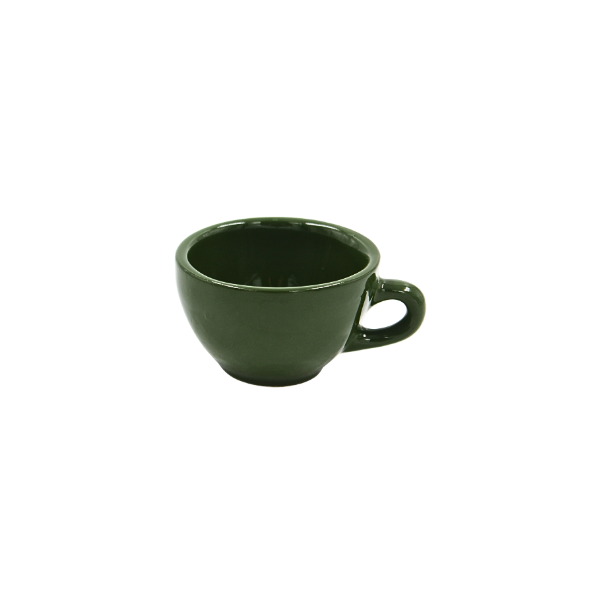 Taza barista espresso 3 oz verde hotel