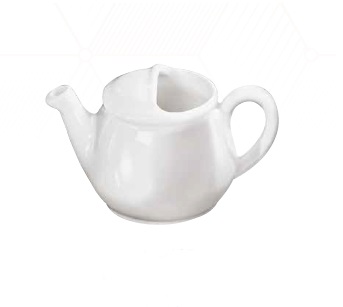 Tetera Inglesa sin Tapa 16 oz Negro