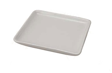 Plato Cuadrado 6.5 Pulg 17 Cm(Varios Colores)