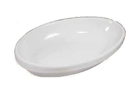 Plato Oval Para Pie De 10 Oz. Terracota