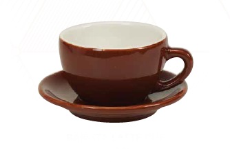 Plato Para Taza Latte Barista 5.5 Pul. 13 Cm Blanco Polar