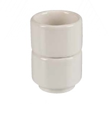 Ramekin Apilable De 3 Oz. Negro