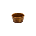 Ramekin estriado 2.5 oz. marrón laredo