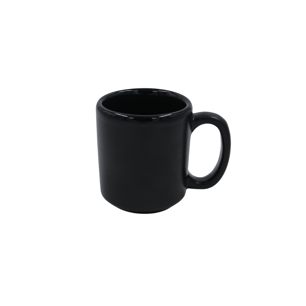 Taza de cerámica Negro Mate 10 onzas "Houston"