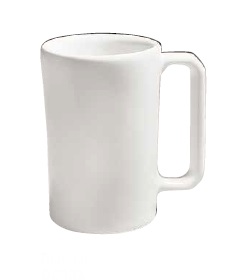 Taza Rouge 10 Oz. Verde Hotel / Blanco