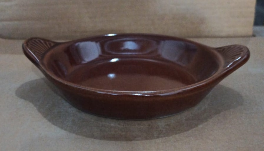 Plato Huevo Fallido 12 oz Marron Laredo