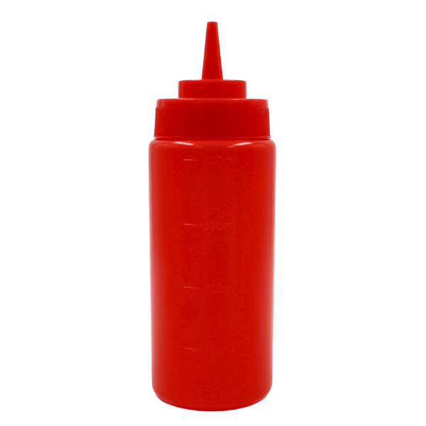 Recipiente para aderezo rojo 16 oz @