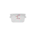 Contenedor de policarbonato cuadrado 2 litros@