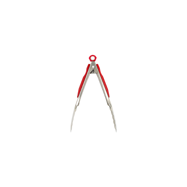 Pinza acero inox. 26 cm con seguro@ (10)