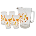 Juego de Agua 5 piezas Florecillas Crisa (One Shot)