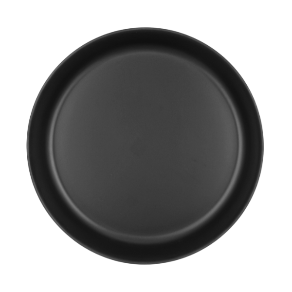 Tazón ensenada 26 cm de 100% melamina negro mate@