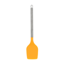 Volteador Naranja con mango de acero y punta de silicón@